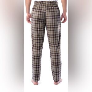Fruit of the Loom Men's Plaid pajama Pants - Brown and Cream